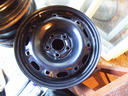 Новые стальные диски 14 5х100 на Skoda, VW, Seat