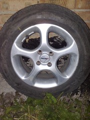 Зимняя резина Kleber на литых дисках Autec 15 4х100