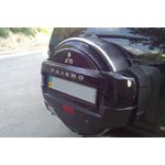 Чехол запасного колеса на Mitsubish Pajero 4.