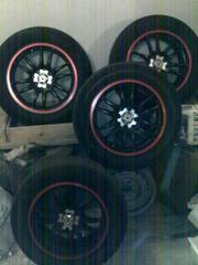 R14 4*100 – 100$ R15 4*100/114.3 ET38 с резиной 195/60- 300$