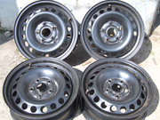 Стальные диски на Caddy 15 5х112 (с запасок)