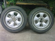 диски литые, с резинай