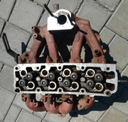Продаётся б/у головка двигателя opel vectra 1.6.