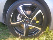 Продам диски на 17 с резиной, б/у 500 км