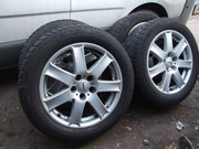 Зимние колеса RIAL 17 5х112 + резина Dunlop M3 225/45/17