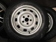 Продам диски (сталь) із б/у шинами