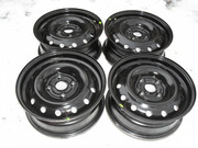 Стальные диски с колпаками 15 4х114, 3 на Lacetti