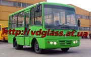 Автостекло триплекс, лобовое стекло для автобусов ХАЗ (Анто-рус)
