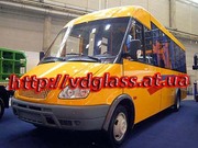 Автостекло триплекс, лобовое стекло для микроавтобусов Рута