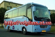 Автостекло триплекс, лобовое стекло для автобусов Isuzu