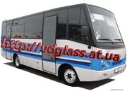 Автостекло триплекс, лобовое стекло для автобусов ИВАН (I-VAN)