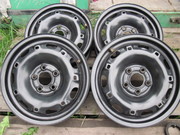 Стальные диски 14 5х100 (5J и 6J) VW