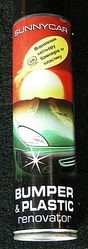 Восстановитель цвета бамперов и пластика Sunnycar. 