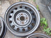 Стальные диски 14 4х100 для Accent, Getz, Corolla