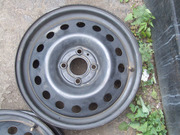 Пара стальных дисков 15 4х100 ЕТ40 (Renault, Nissan)