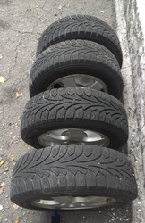 Комплект зимней резины NORDMAN RS б_у