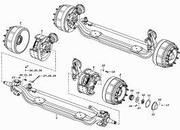 передняя балка КАМАЗ