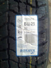 Rosava БЦ-25 (185/75R16 92Q) - 2 шт. - пара новой резины