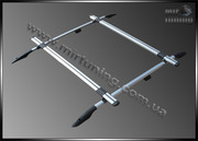 Поперечины обычные на рейлинги в Украине