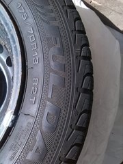 Продам комплект зимней резины Fulda 175/70 R13