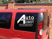 Задний салон, левое окно, короткая база на Fiat Doblo 2000-