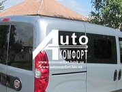 Задний салон, правое окно, короткая база на Fiat Doblo 2010-