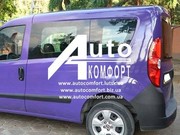 Задний салон, левое окно, короткая база {original} на Fiat Doblo 2010-