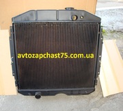 Радиатор Газ 53 медный, 3-х рядный