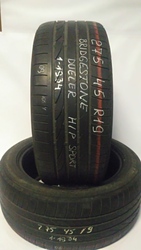 Б/у шины 275/45R19 (2 шт) Bridgestone Dueller H/P Sport