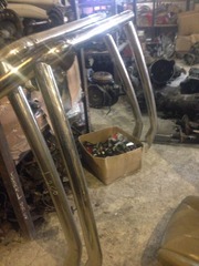 хром пакет на митсубиси л200 кунг, бампер, накладки порогов