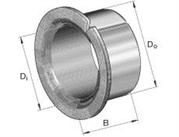 фланцевые втулки скольжения